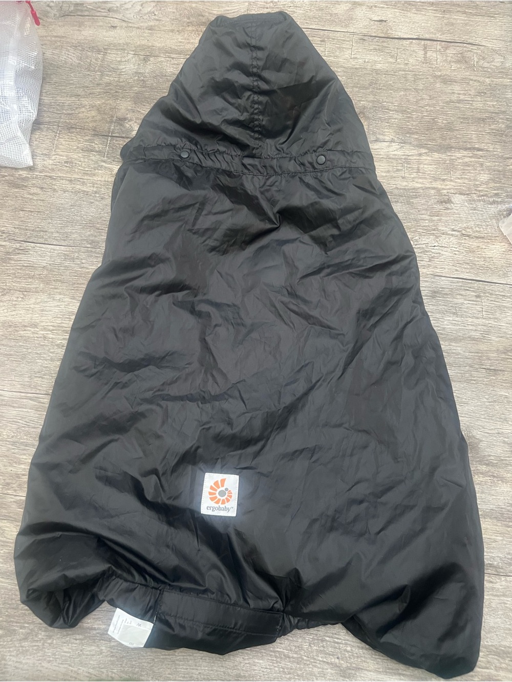 Ergobaby Black Rain Cover with Hood